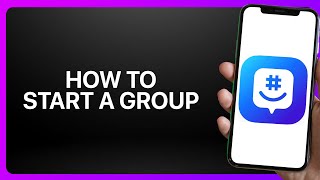 How To Start A Group In GroupMe App! Tutorial