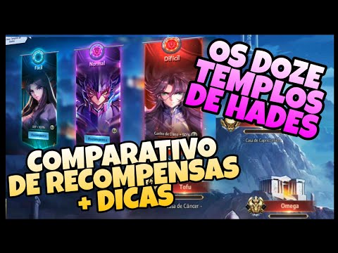 Rewards and Tips Comparison: The Twelve Temples of Hades - Saint Seiya Awakening