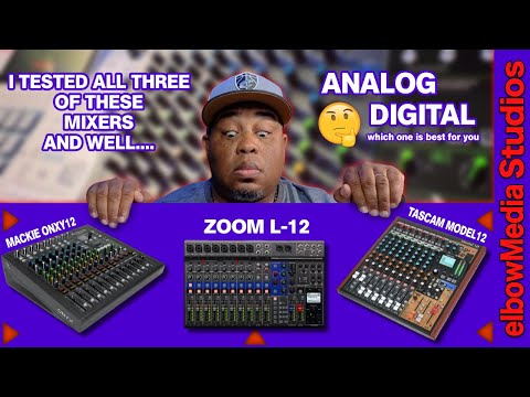 How Does the Tascam Model 12 Hold up Against These Mixers?! 🤔