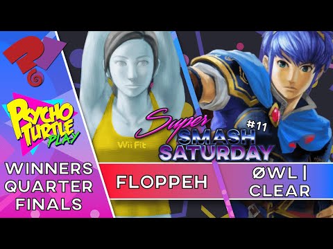 Super Smash Saturday #11 - Floppeh vs. ØWL | Clear / Winners Quarters