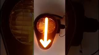 ไฟหน้าLED+ไฟเลี้ยว ทรงสามเหลี่ยม www.fjtautopart.com