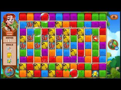 Lost Island Blast Adventure Level 1486 - NO BOOSTERS 🏝️ | SKILLGAMING ✔️