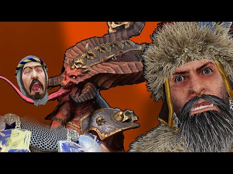 The Only Way Markus Wulfhart Can Defeat Skulltaker in Lustria in Immortal Empires Campaign