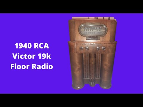 1940 RCA Victor 19k We found it !