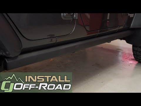 How to protect rockers on the 2018-2020 Jeep JL Wrangler: Mopar Rock Rail Install