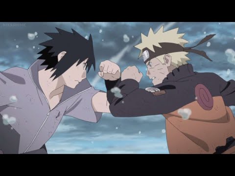 Naruto Vs Sasuke Full Fight HD 60FPS Max Quality English Dub Final BattleEnding 1080pFH 1