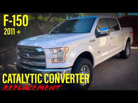 Ford F-150 Catalytic Converter Replacement High Flow Downpipe (2011+)