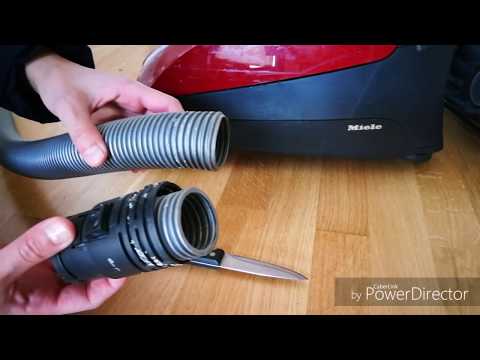 Fix vacuum cleaner hose easily in 5 min (miele classic c1)