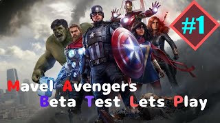#1【ARPG】Marvel's Avengers (マーベルアベンジャーズ) / Beta 【ベータゆっくり実況プレイ】