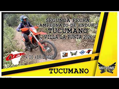 SEGUNDA FECHA DEL CAMPEONATO TUCUMANO VILLA LA PUNTA 2026