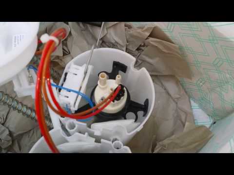 MB E55 AMG M113k fuel pump and fuel filter installation