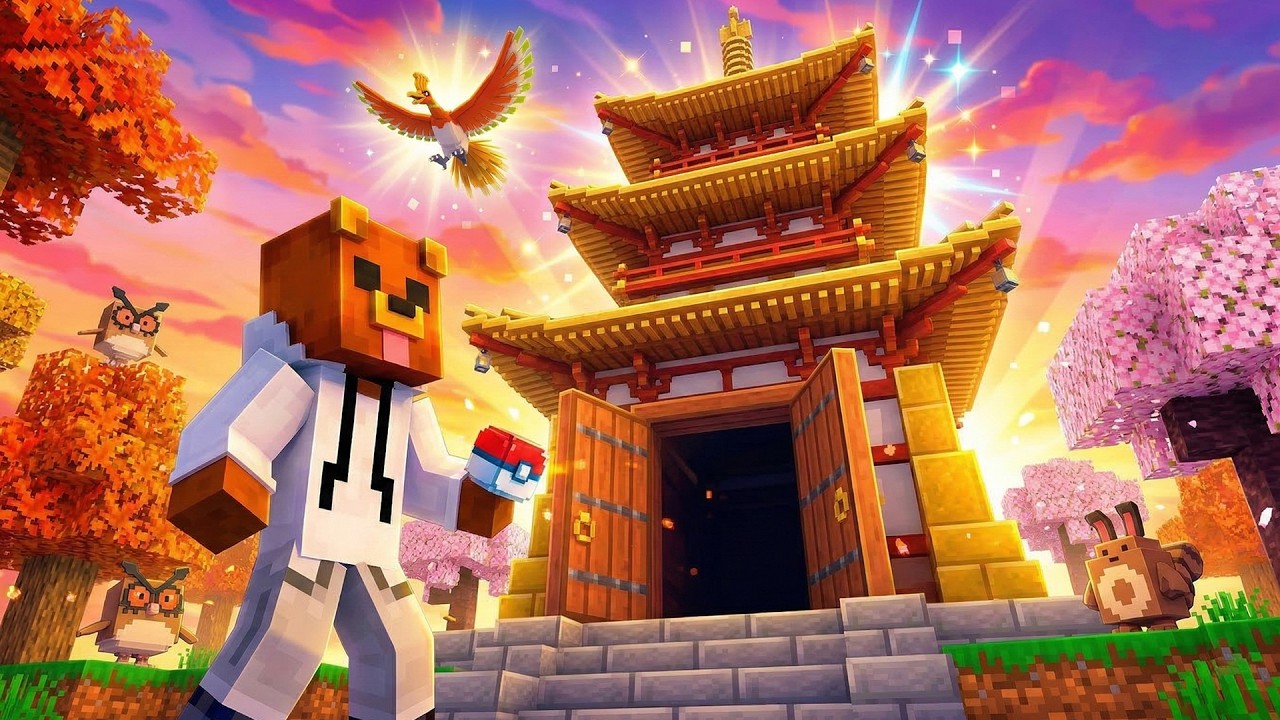 LA TORRE DE HO-OH (Minecraft Pokemon, Episodio 24)