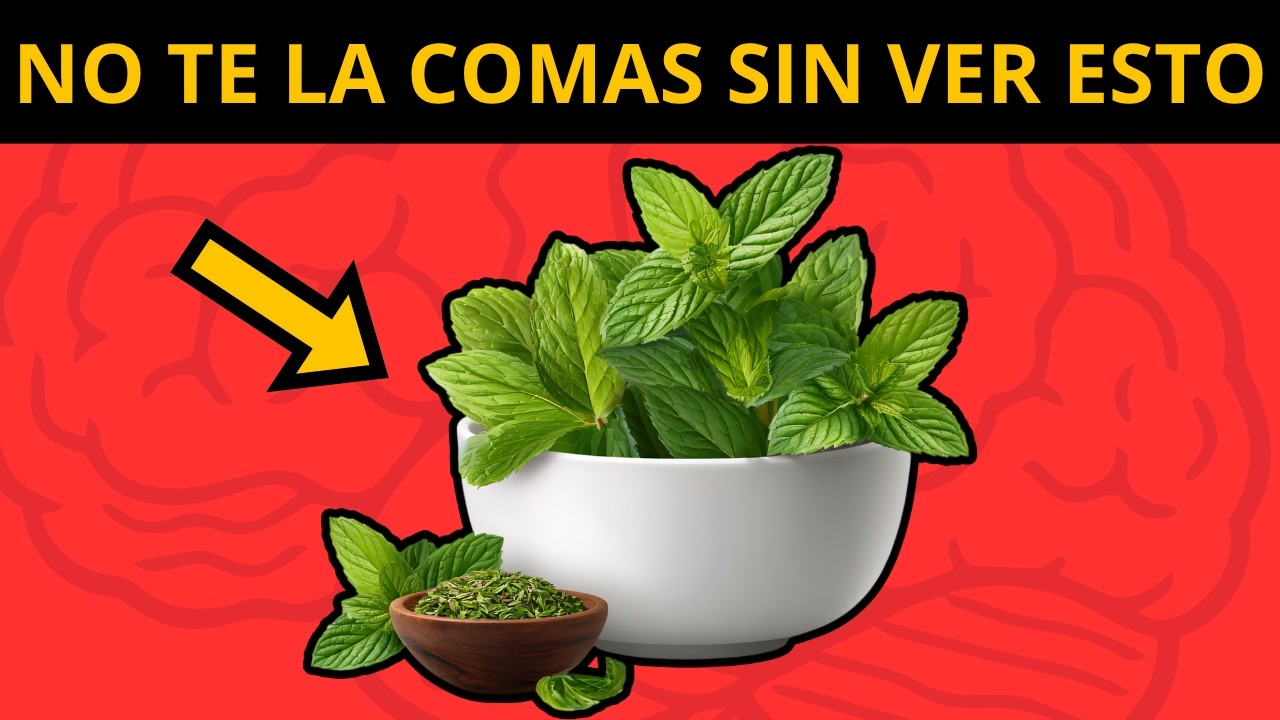 DEBES Comer MENTA por ESTO - 7 GRANDES Beneficios