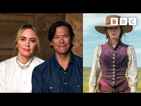 Emily Blunt and Chaske Spencer on horse allergies, funny auditions and The English | The One Show