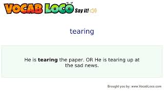Video thumbnail for tearing