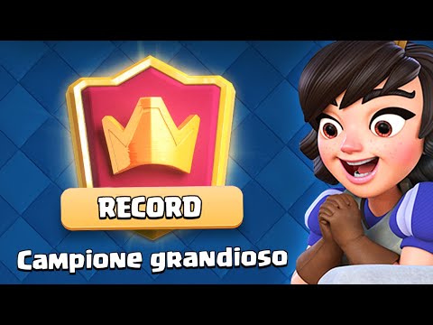 IMPOSSIBILE! SONO un CAMPIONE GRANDIOSO! - Clash Royale