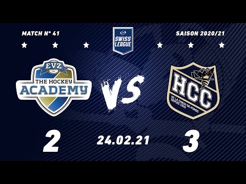 24.02.2021 EZC Academy - HC La Chaux-de-Fonds (2-3)