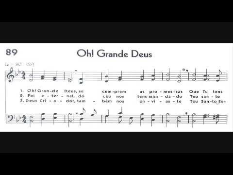Hinário 5 CCB - Hino 089 - Oh! Grande Deus - Strings - Teclado Yamaha PSR S670