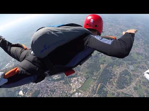 AFF skydive Schaffen Belgium Level 4