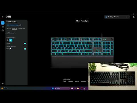 Logitech G513 – How to Manage Keyboard Lighting