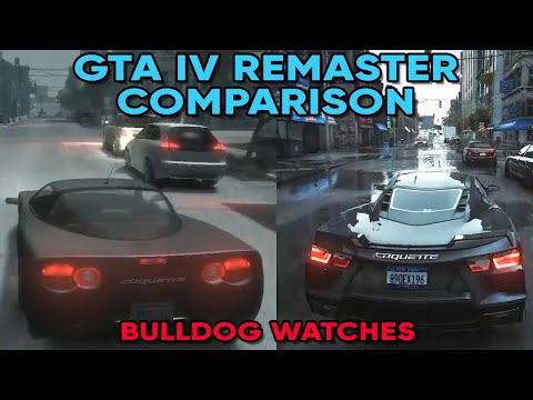 Bulldog Watches "GTA IV: 2008 vs 2021 Comparison "