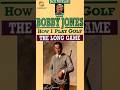 Opening To Jack Nicklaus Presents Bobby Jones How I Play Golf The Long Game 1994 VHS