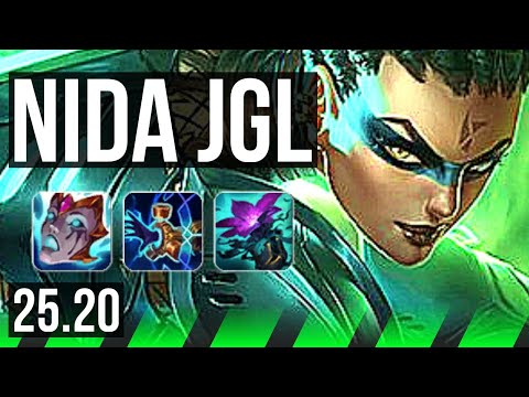 NIDALEE vs KHA'ZIX (JGL) | 9/1/19, Dominating | KR Master | 25.20
