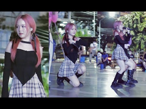 Ice PRETZELLE - โอ้มายก๊อด! (OH MY GOD!) @ Siam Square Walking Street - Fancam - 15.7.2022