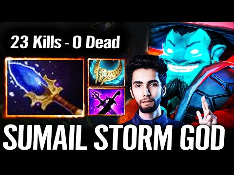SUMAIL Storm Spirit GOD is Back — 13000 MMR King 100% Counter Pick Dota 2