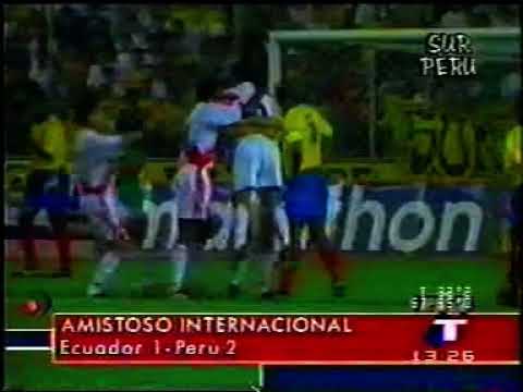 1999 (Amistoso) Ecuador:1 vs Peru:2