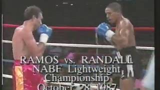 Primo Ramos vs Frankie Randall 28.10.1987 - NABF Lightweight Title (2nd Rd KO)