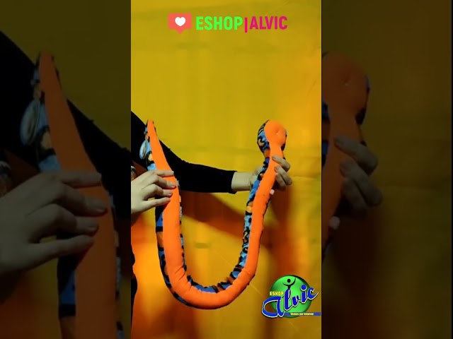 Vídeo relacionado con Zappi Co - Juguete de Serpiente de Peluche Suave y tierno para niños, Parte de la colección de Animales de la Sabana: Realista y Vivo (Cobra)