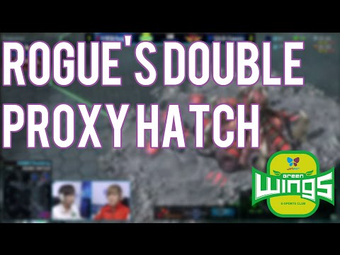 Rogue's double proxy Hatch - SC2 Proleague