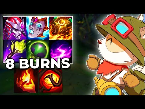 Teemo but I have 8 burns that execute if I touch you