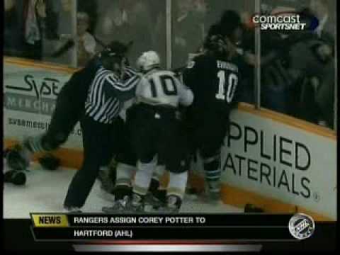 Anaheim-San Jose Scrum at 55 06  12-11-08