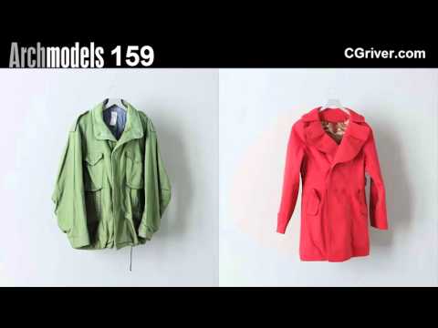 Evermotion Archmodels Vol. 159 - Photo-Realistic 3D Clothes, Shoes and Bags - CGriver.com
