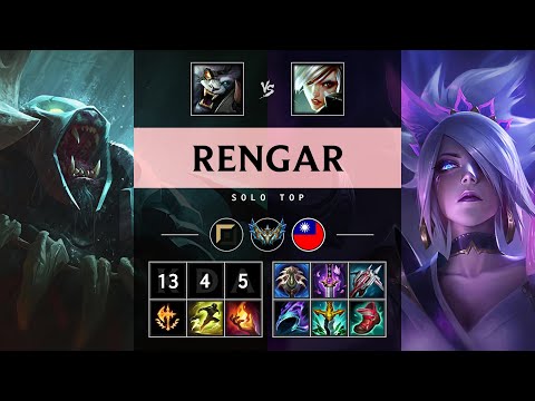 Rengar Top vs Riven - TW Challenger Patch 25.19
