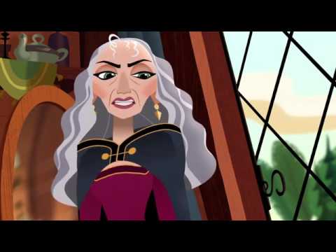 Las Aventuras Enredadas De Rapunzel - Gothel Es La Madre De Cassandra (Español Latino) [Clip]