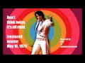 Elvis Presley - Don't Think Twice, It's All Right (restored master)