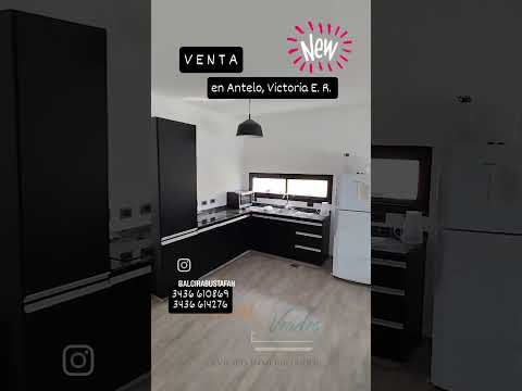 Venta casa a Estrenar con pileta en Antelo, Entre Ríos