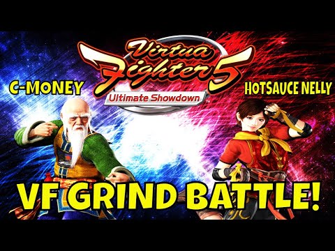 VF5US- GRIND BATTLE VS HOTSAUCE NELLY! (Virtua Fighter 5: Ultimate Showdown)- Shun Di VS Eileen, FGC