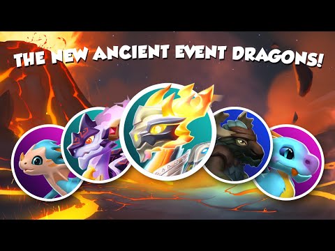 Dragon Mania Legends: New Dragons In The Ancient Event!