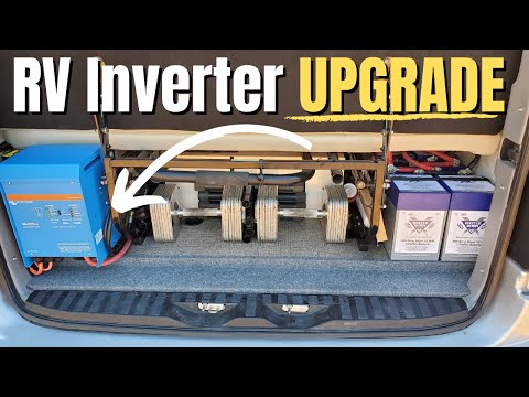 RV Inverter Installation | Victron Multiplus 3000va Inverter Charger | Full Time RV Living