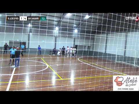 COPA INTEGRACAO DE FUTSAL  -  VISTA ALEGRE DO PRATA X DAVI CANABARRO