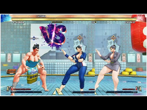 STREET FIGHTER V CE - FEMALE E.HONDA vs CHUN-LI Tracksuit sxy Shoeless/Chunli Sxy Professional