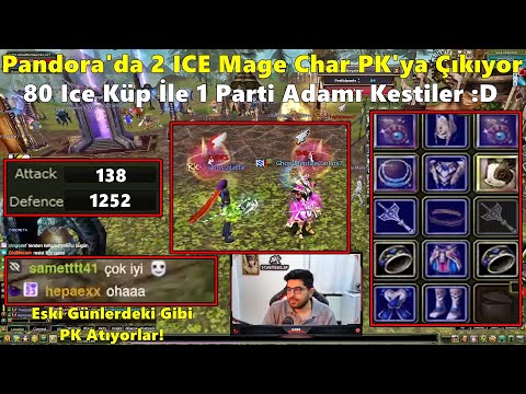 AOG - Pandora'da +9 Rons'lu ICE Mage Charla Duo PK'ya Çıkıyor | 80 ICE Küp Show :D | Knight Online