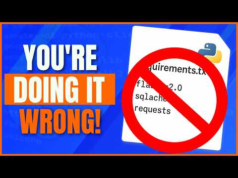 Stop Managing Python Dependencies Wrong — Do This Instead!