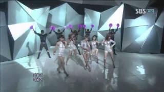 4Minute - Mirror, mirror (포미닛-거울아거울아)@SBS Inkigayo 인기가요 20110410