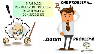 L'ansia per la MATEMATICA | I PROBLEMI-5 strategie | School | vanEducation