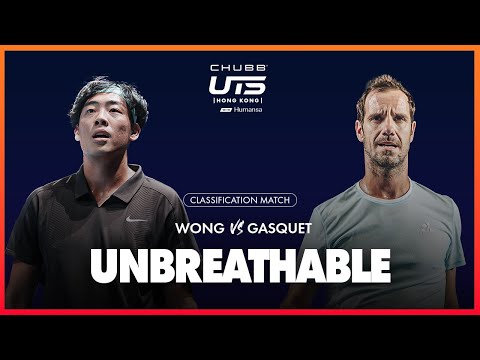 The Chosen Wong Coleman Wong vs The Virtuoso Richard Gasquet | Chubb UTS Hong Kong with Humansa 2025